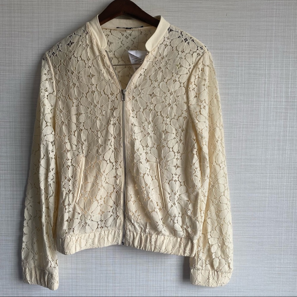 Floral Detail Coat